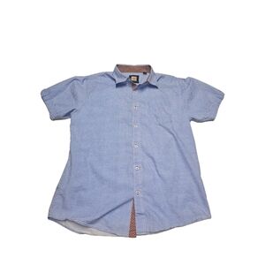 Men's Light Blue Casual Button Down Shirt